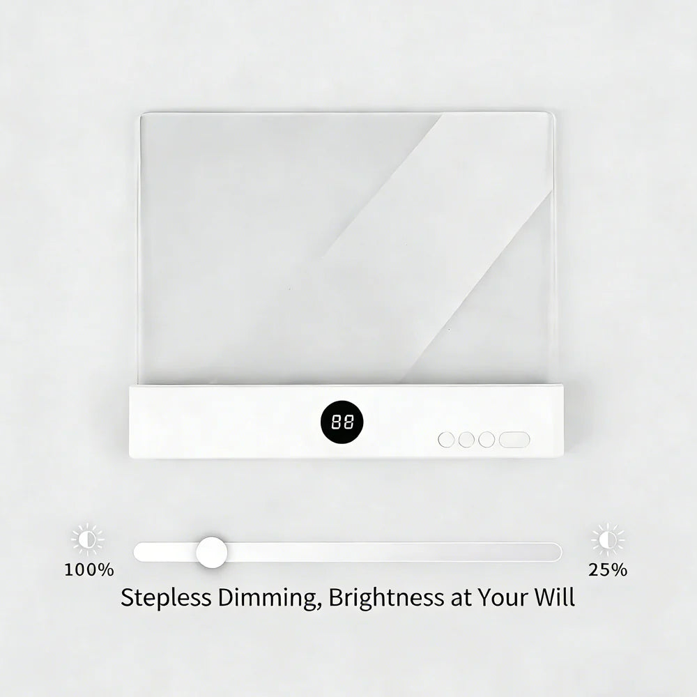 Book Light - LED Reading Book Light With 3 Color Modes & Timer